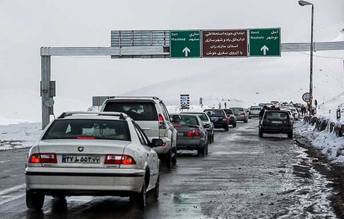 وضعیت جاده‌ها؛ از برف و باران تا ترافیک سنگین