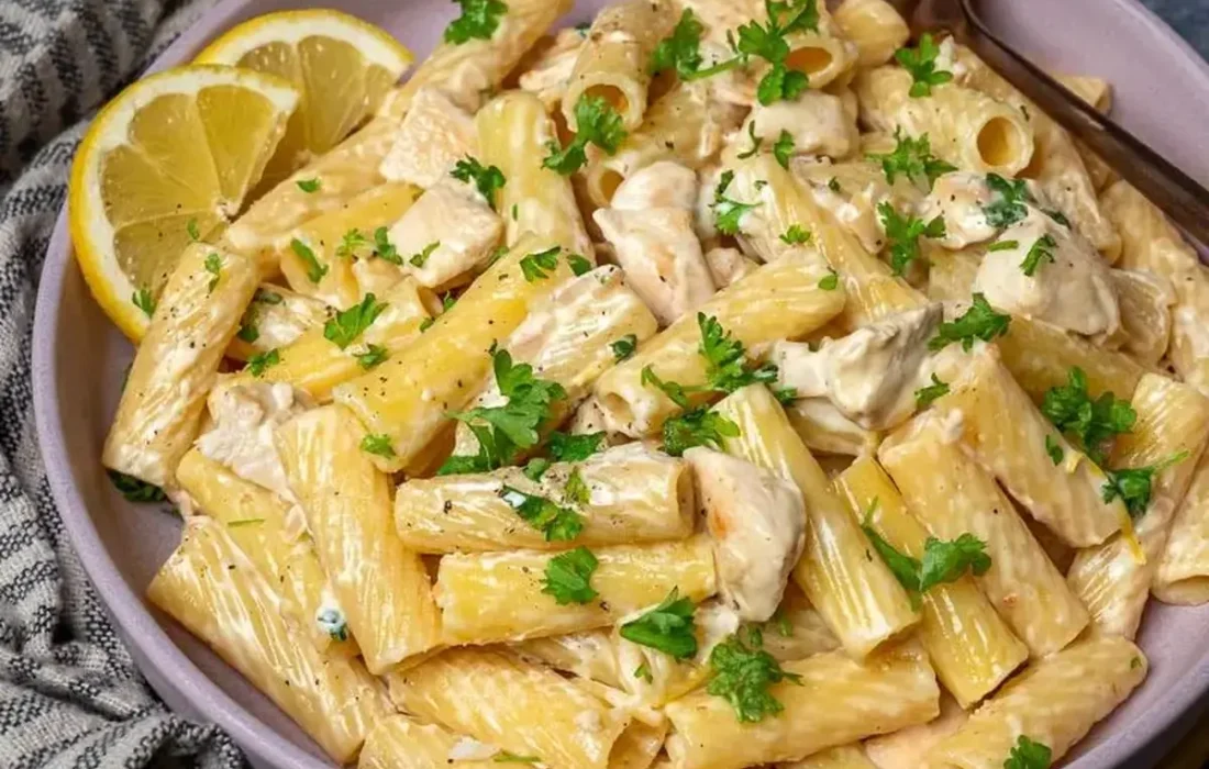 پاستا مرغ و لیمو با طعمی تازه و متفاوت/ دستور تهیه‌ای ساده برای یک تجربه جذاب آشپزی