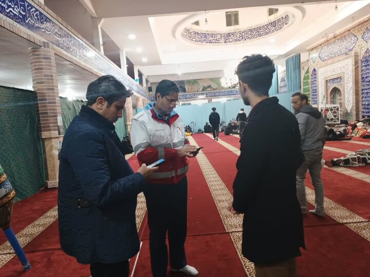 ۱۰۱ مسافر گرفتار در برف آذربایجان غربی اسکان اضطراری یافتند