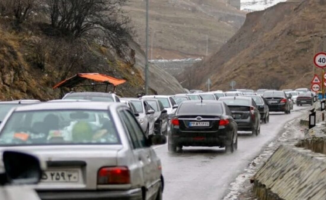 آخرین وضعیت راه‌های کشور/ ترافیک سنگین در چالوس و هراز