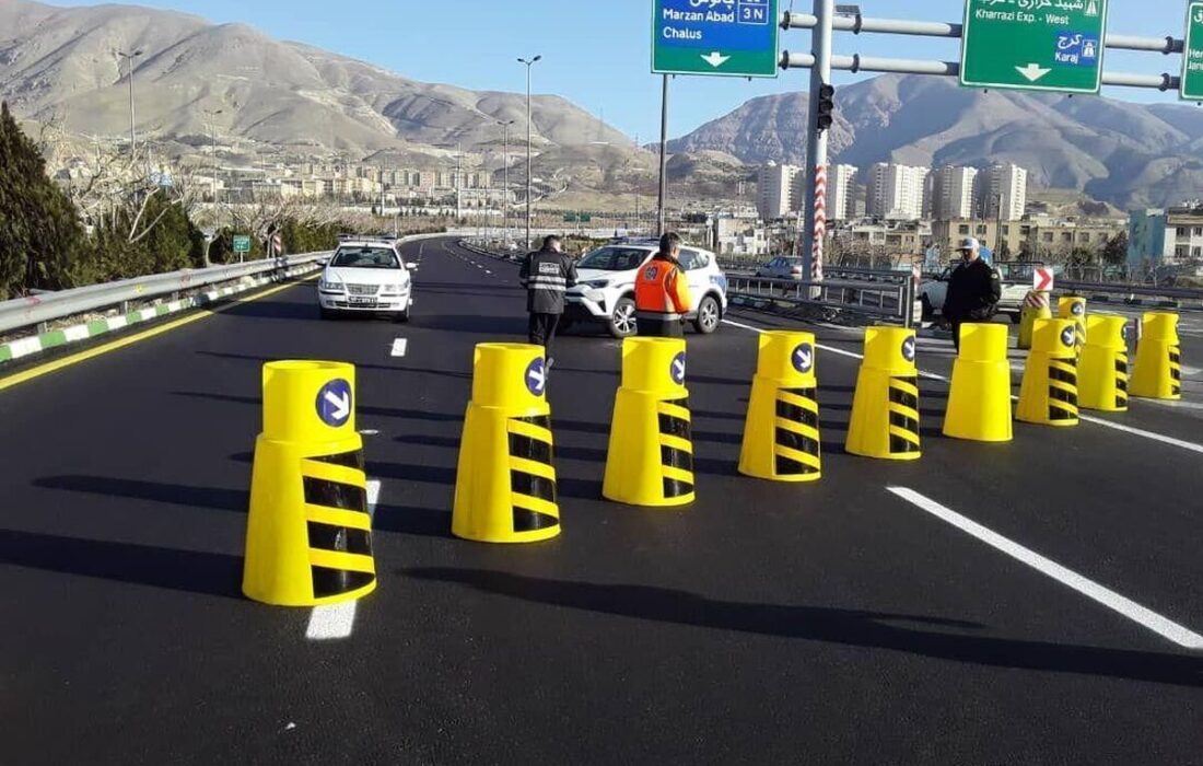 ترافیک سنگین، جاده چالوس را بست