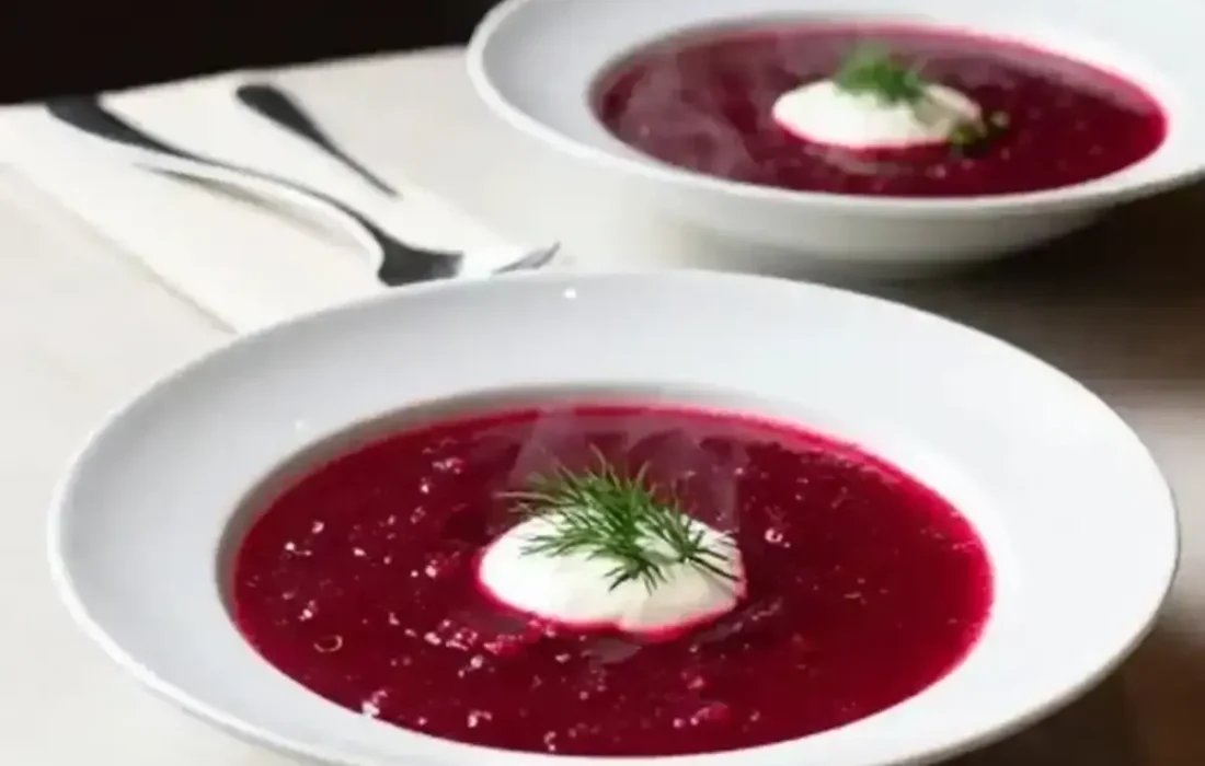 طرز تهیه سوپ چغندر با رنگی وسوسه‌انگیز و طعمی فراموش‌نشدنی